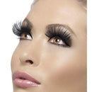 Eyelashes Adult Black 60s Style Long Contains Adhesive 1