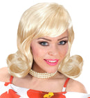 60S Flip Wig Blonde - In Box