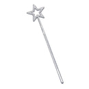 Fairy Wand Plastic Silver Costume Accessory 1