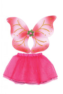Fairy Wings + Tutu Set Pink Instant Disguises 0 1