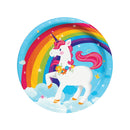 Fairytale Unicorn Large Plates 22cm Party Decoration 1