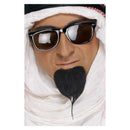 Fake Sheikh Beard Black Self Adhesive Costume Accessory 1