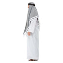 Fake Sheikh Deluxe Costume Adult White 3