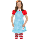 Famous Five Anne Costume Kids Blue 2