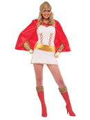 Fantasy Red Cape Superhero 2