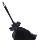 Feather Duster Black Bow Adult Gothic Maid Costume Accessory 2