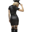 Fever Corrupt Cop Costume Adult Black 2