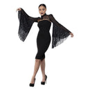 Fever Deluxe Gothic Sleeve Shawl Black Costume Accessory 1