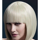 Fever Elise Wig Adult Blonde Sleek Bob with Fringe 33cm Long Hair 2