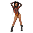 Fever Flame Bodysuit Adult 1