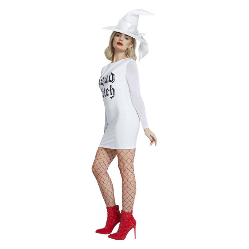 Fever Good Witch Costume White Adult_3