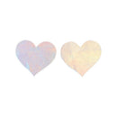 Fever Irridescent Heart Nipple Pasties 1