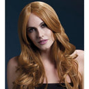 Fever Khloe Wig Adult Auburn Long Wave with Centre Parting 66cm 2