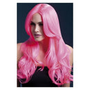 Fever Khloe Wig Adult Neon Pink 2
