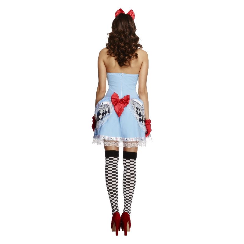 Fever Miss Wonderland Costume Blue Dress_2