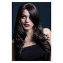 Fever Nicole Wig Adult Brown Soft Wave with Faux Skin Crown Parting 66cm 1