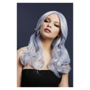 Fever Nicole Wig True Blend Silver Lilac Long Soft Wave Side Parting 66cm 1