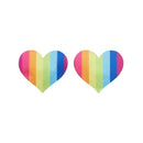 Fever Rainbow Heart Nipple Pasties 1