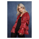 Fever Tinsel Festival Jacket Adult Red 2