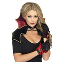 Vampire Kit Black Cape Collar Gloves Adult Fever Costume Accessory 1