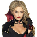 Vampire Kit Black Cape Collar Gloves Adult Fever Costume Accessory 2