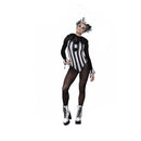 Fever Vintage Pierrot Clown Costume Adult Black 1