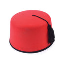 Fez Hat Red Felt Adult Moroccan 1