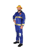 Fireman Costume Mens Firefighter Overalls 3
