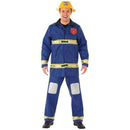 Fireman Costume Mens Firefighter Overalls 1