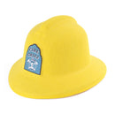Fireman Helmet Felt with Badge Fire Fighter Chief Hat 1