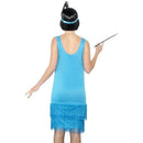 Flirty Flapper Costume Adult Blue 2