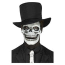 Foam Latex Skeleton Face Prosthetic Adult White 2