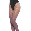 Footless Net Tights Adult Purple 1