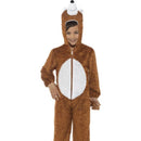 Fox Costume Kids Brown White 1