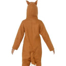 Fox Costume Kids Orange Jumpsuit Hood Tail 3