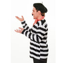 Frenchman Set Beret Scarf Moustache French Resistance Costume 3