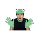 Frog Kit Adult Green Hood Gloves 2