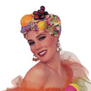 Fruit Headpiece Carmen Miranda Glitter Fruit Hat 1