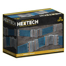 Tabletop Ready Painted Terrain: Trinity City Energy Walls - Grey/Blue 1