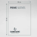 Prime Double Sleeving Pack 100 - Clear & Black (2 x 100ct.) 2
