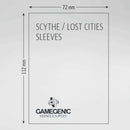 Gamegenic Board Game Sleeves Scythe Clear 57 x 87 mm Board Game Accessory
