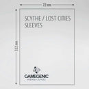 Gamegenic Board Game Sleeves Scythe Clear Matte 57 x 87 mm Board Game Accessory