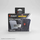 Gamegenic Magic the Gathering Marvel Super Heroes Premium Double Sleeving Pack 100 Comic Burst Black Card Game Accessory