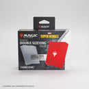 Gamegenic Magic the Gathering Marvel Super Heroes Premium Double Sleeving Pack 100 Comic Burst Red Card Game Accessory