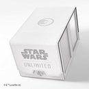 Gamegenic Star Wars Unlimited Double Deck Pod White Black Gaming Accessory 2