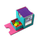 Sidekick PRO 100 Plus XL Teal Pink Card Sleeve by Gamegenic 3