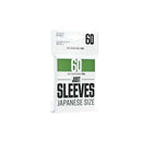UNIT Gamegenic Just Sleeves Japanese Size Green 60 ct Gaming Accessory 1