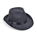 Gangster Hat Pin Stripe Fedora 1