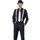 Gangster Instant Kit Adult Black White 2