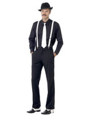 Gangster Instant Kit Adult Black White 1